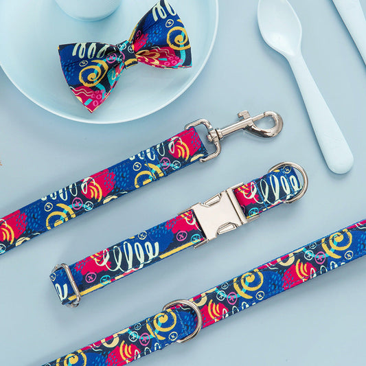 Pet Collar Leash Set
